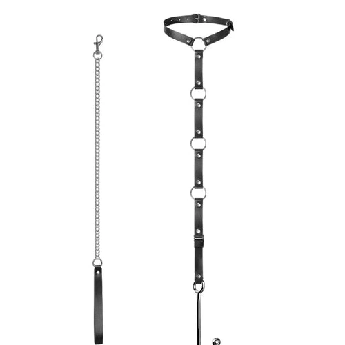 with Collar Kinky Anal 5853 Leash and EverydayUse Hook 1027